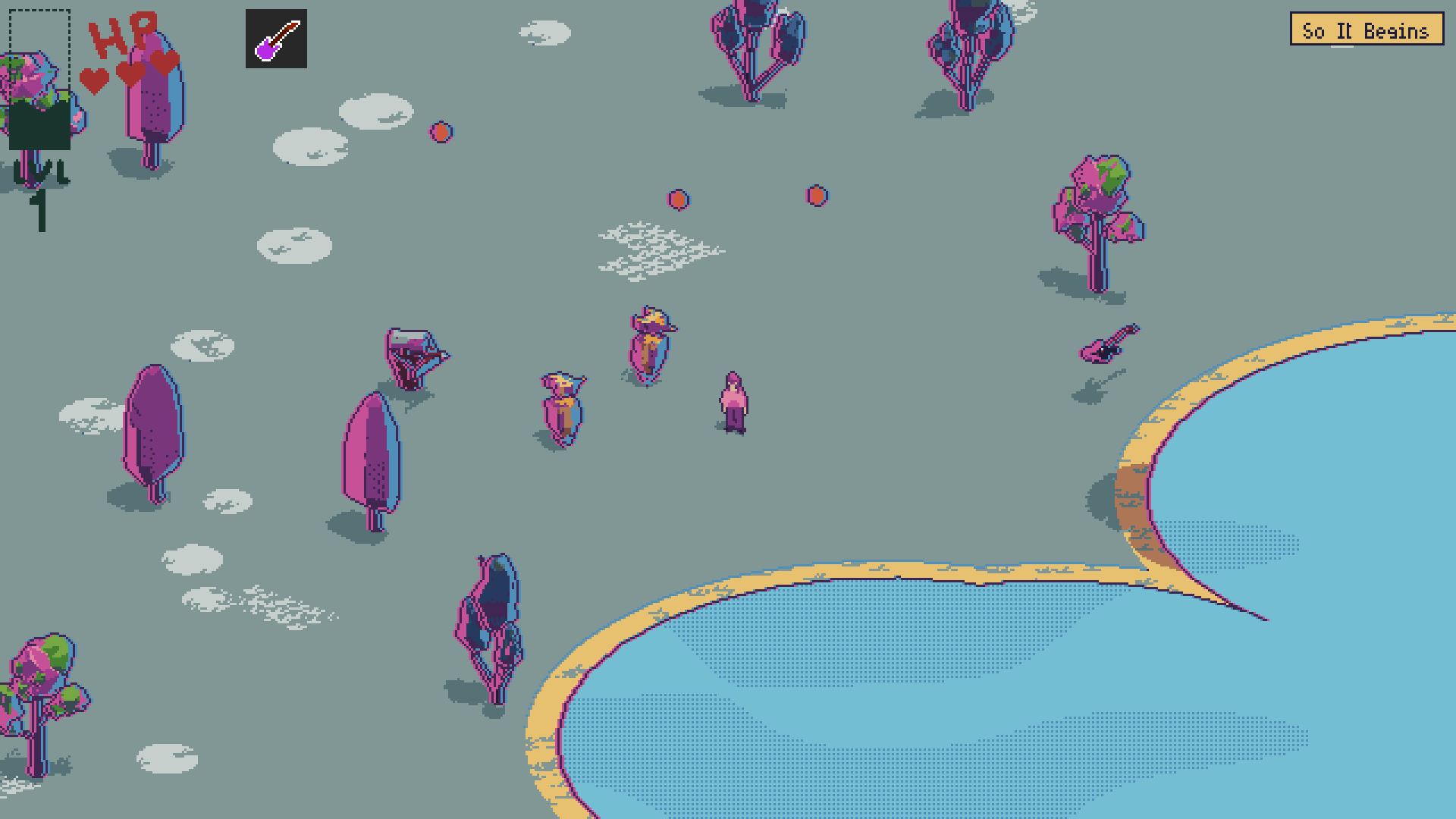 Devlog: Achieving a 2D look in a 3D game